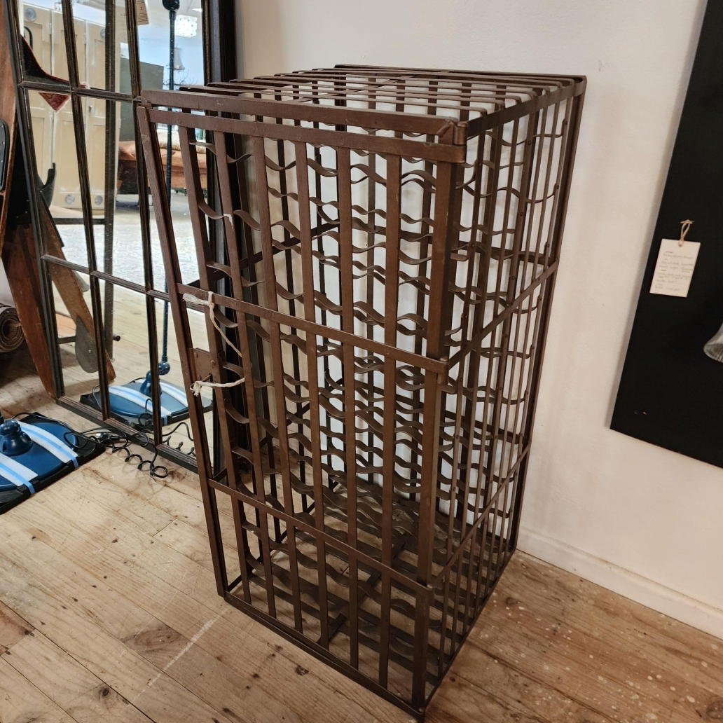 small brown wine cage2