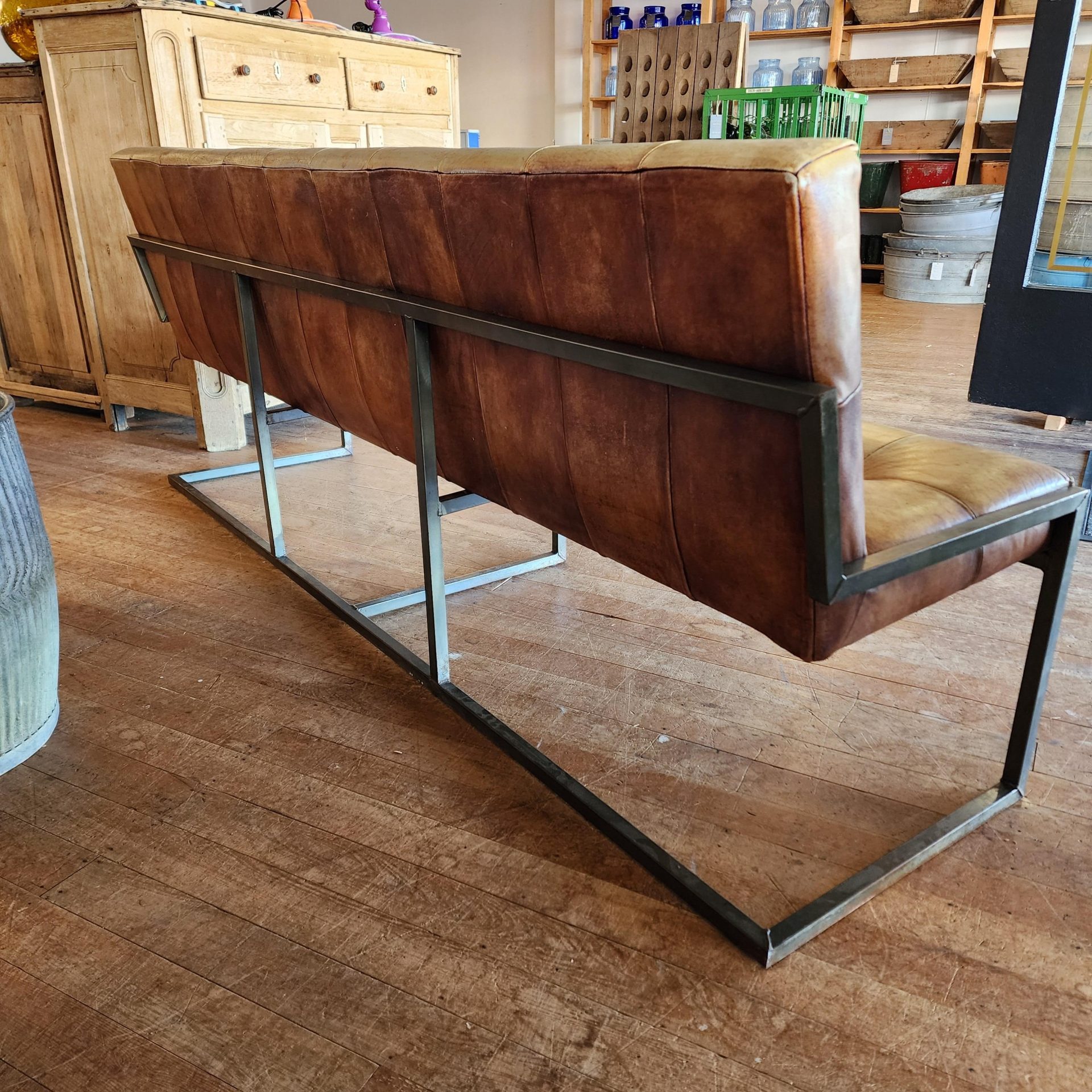 leather bench seat6.new