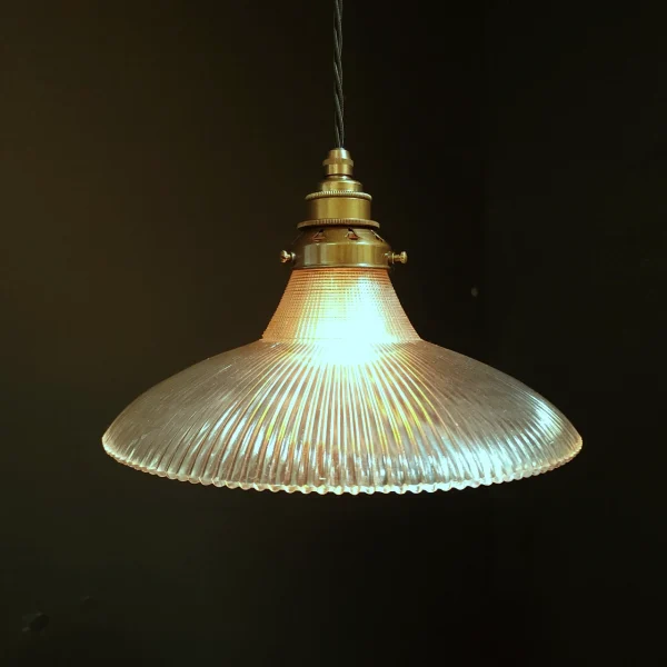 Prismatic Pendant on OLD BRASS
